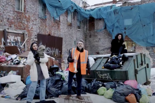 Шнур посвятил песню снежно-мусорному коллапсу в Санкт-Петербурге