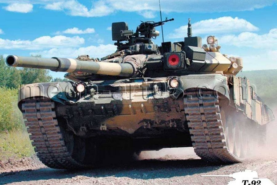 В Нагорном Карабахе впервые полностью уничтожен азербайджанский танк Т-90С