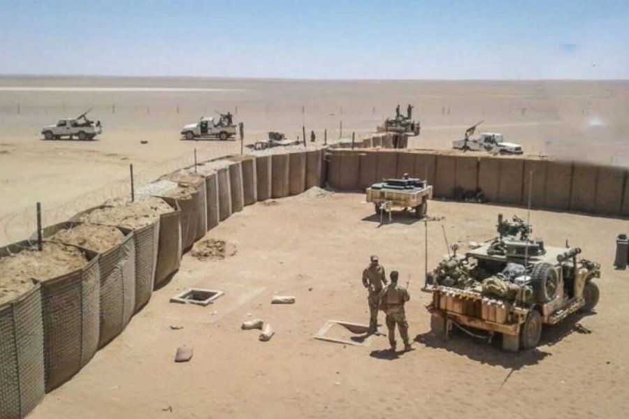 Американцы построили военную базу на границе Сирии и Турции