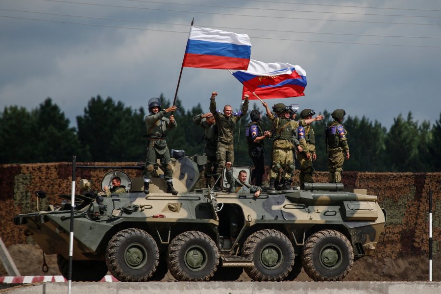 Автомобильные войска в питере