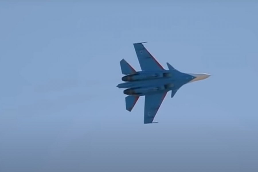 На базе ВКС РФ из-за отказа систем едва не потерпел крушение истребитель Су-35С