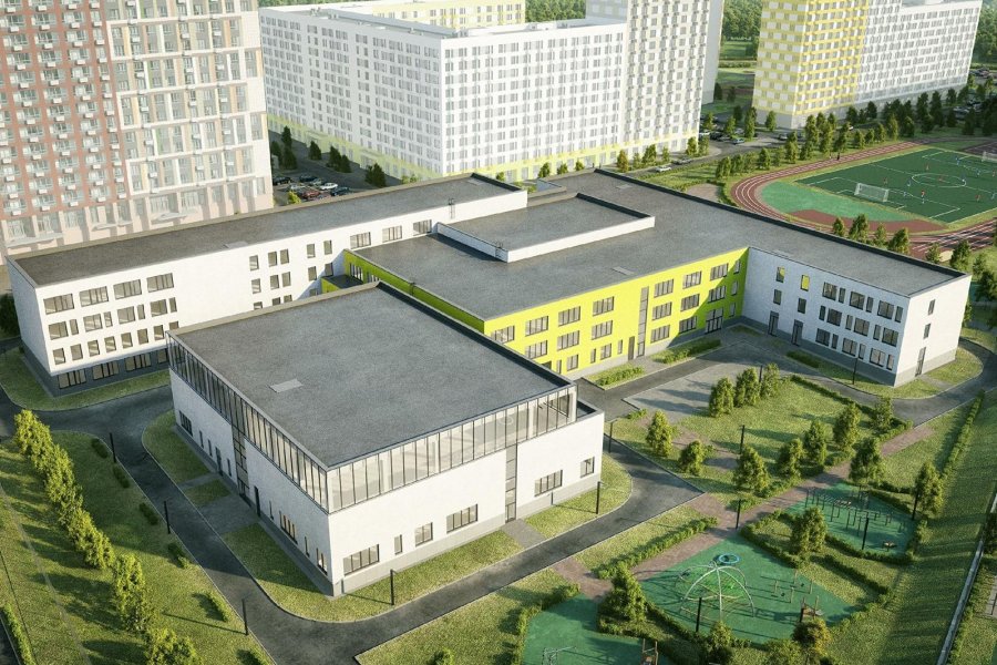 В Москве построят еще одну школу, где смогут учиться 1 100 детей и подростков