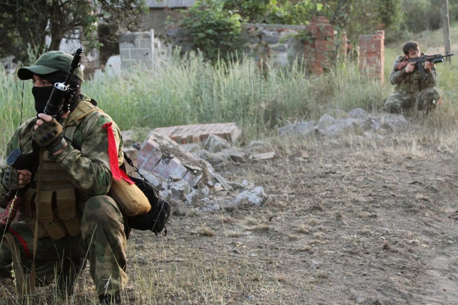 Спецназ «Отважных» ВС РФ продолжает  наступление на Лисичанск