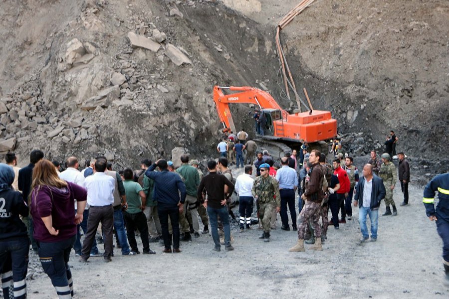 В турецком городе Амасре произошел взрыв на шахте