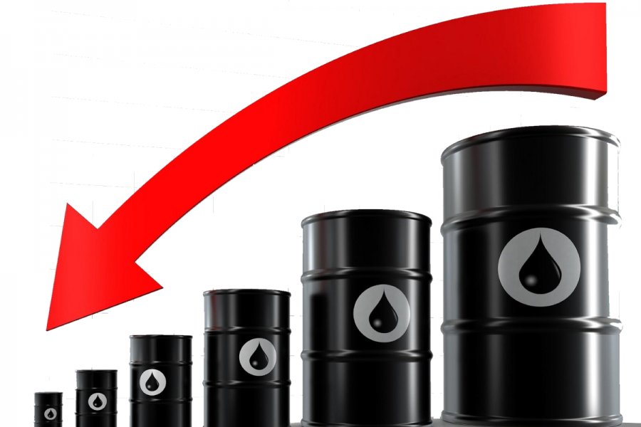 На биржах снижается стоимость барреля нефти