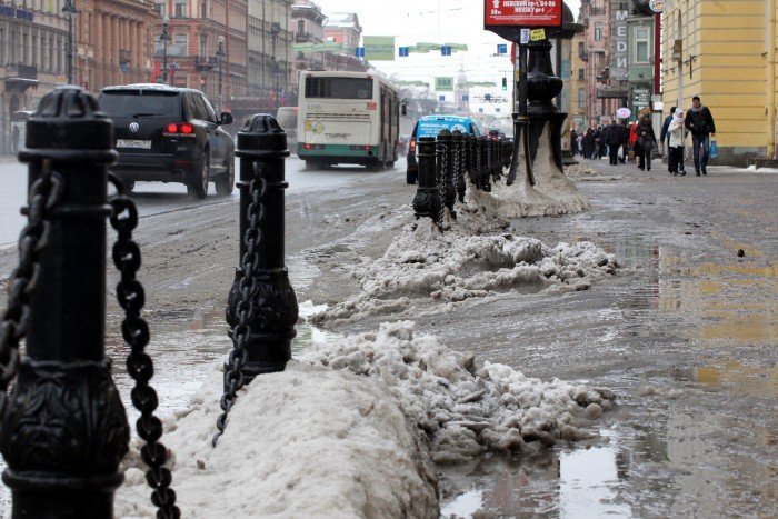 В Санкт-Петербурге синоптиками опять ожидается потепление